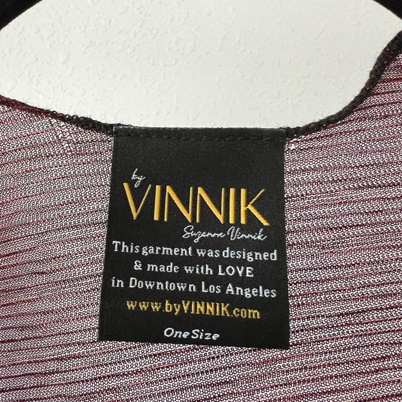 ByVinnik Red Slink Aperto Wrap - Picture 5 of 6